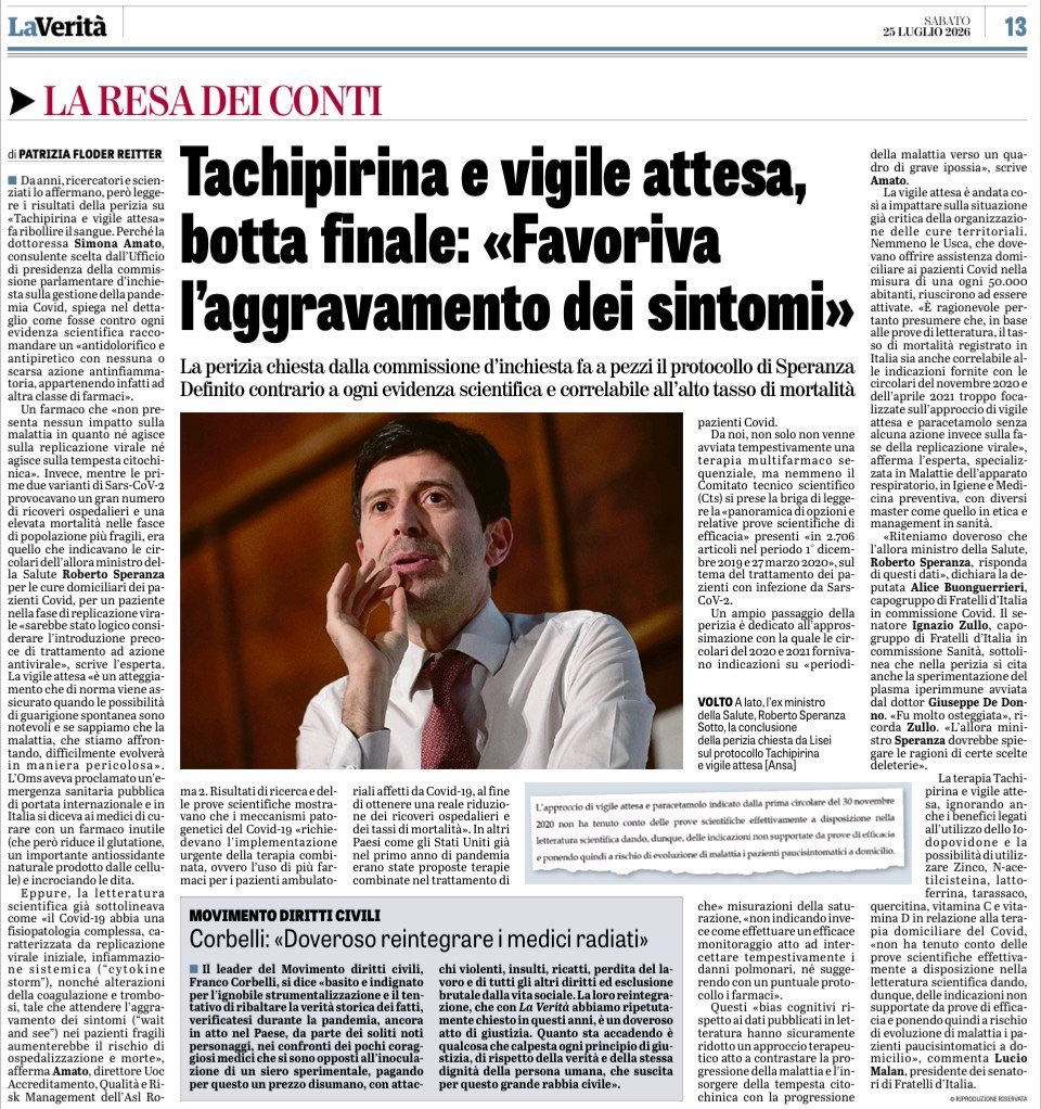 Ardito98731919's tweet photo. TACHIPIRINA E VIGILE ATTESA: «FAVORIVA L'AGGRAVAMENTO DEI SINTOMI»

Toh e chi l’avrebbe mai detto https://t.co/BtI0XFj2lS