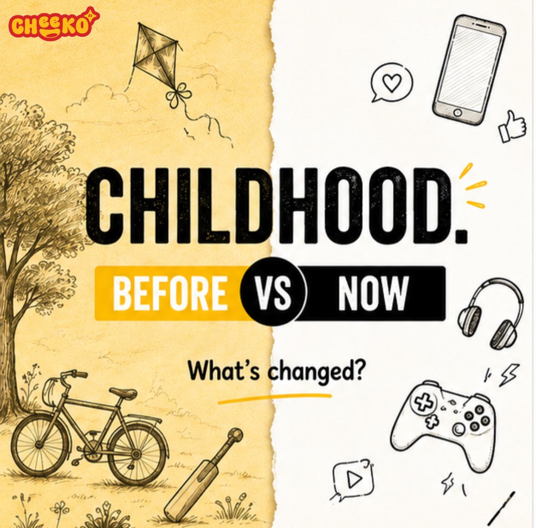 Cheekoai's tweet photo. Childhood has changed. Curiosity shouldn't. 💛

The goal isn't to bring back the past.
It's to make sure every child still has space to ask questions, imagine, and explore.

That's the future we're building with Cheeko.

#CheekoAI #Curiosity #Parenting #EdTech #Learning https://t.co/YqbJAWzeHd