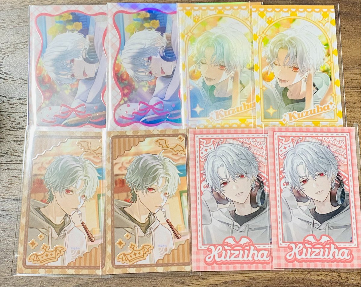 minto1129's tweet photo. 【交換】にじさんじ くろのわ ChroNoiR 8th ANNIVERSARY POPUP ランダムフォト風カード チェキ 特典クリアコースター

【譲】画像1.2枚目
【求】画像3.4枚目(💕が付いてるもの優先)

都内手渡しor郵送希望です
検索よりお気軽にお声かけください
よろしくお願いいたします https://t.co/SaYYhKKirY