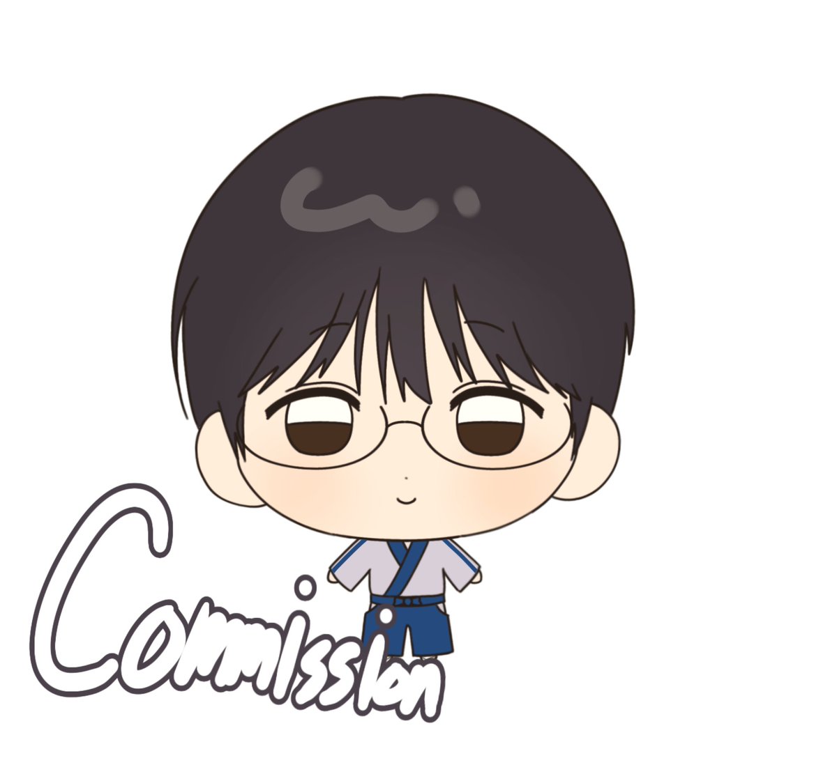 todo0105's tweet photo. 커미션으로 팟쨩을 그렸어요👓 https://t.co/6LG4KTccPv