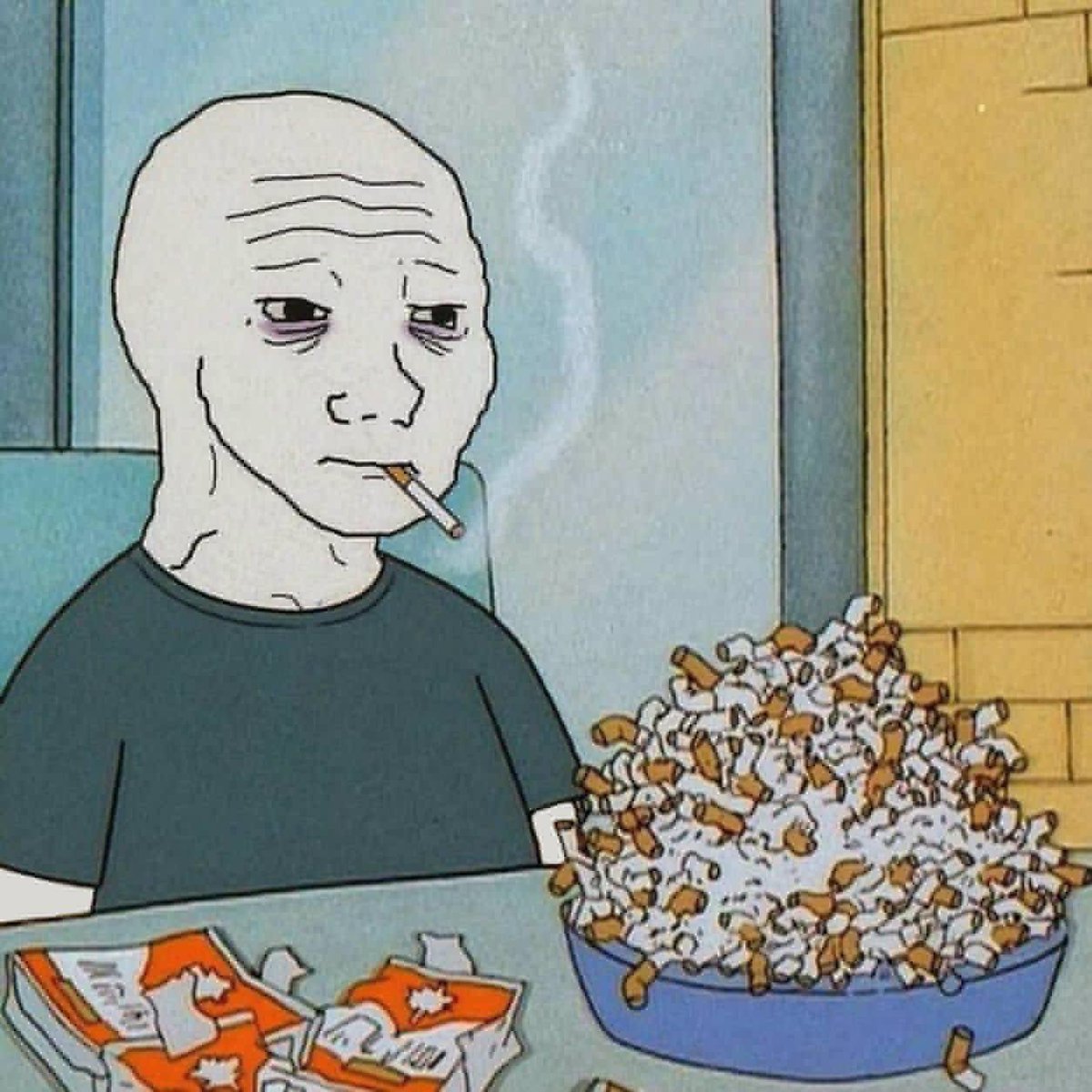 Cryptmogul777's tweet photo. If you speak fluent Wojak, this is your home.

Memes,Copium,Therapy.

Join the Wojak Telegram ; https://t.co/4FnSQbl3sq https://t.co/w4APWXjTwT