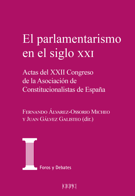 cepcgob's tweet photo. Nuevo libro del @cepcgob
El parlamentarismo en el siglo XXI. Actas del XXII Congreso @ACE_ACOES (dirigido por @FAlvarezOssorio y @JuanGalvezG)
#ColeccionForosyDebates
Publicación electrónica de descarga gratuita disponible en https://t.co/Xntqn6e7tY (1/5) https://t.co/xf1yUhnyii