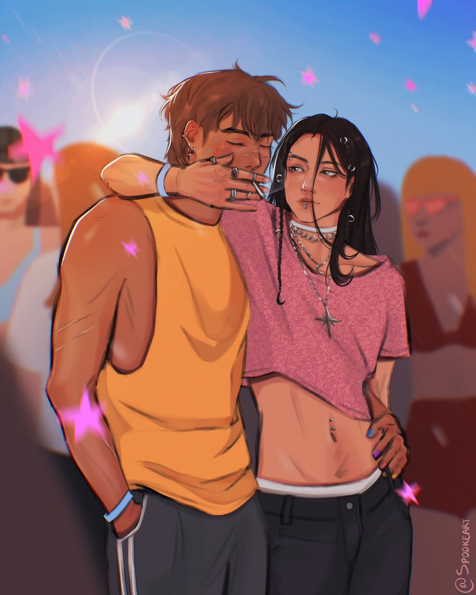 spookeart's tweet photo. Summer is in full swing! Let me take you back to some of my summer arts of previous years. 
#art #marauders #wolfstar #jegulus #mtwt #throwback https://t.co/zCyt2piZoU