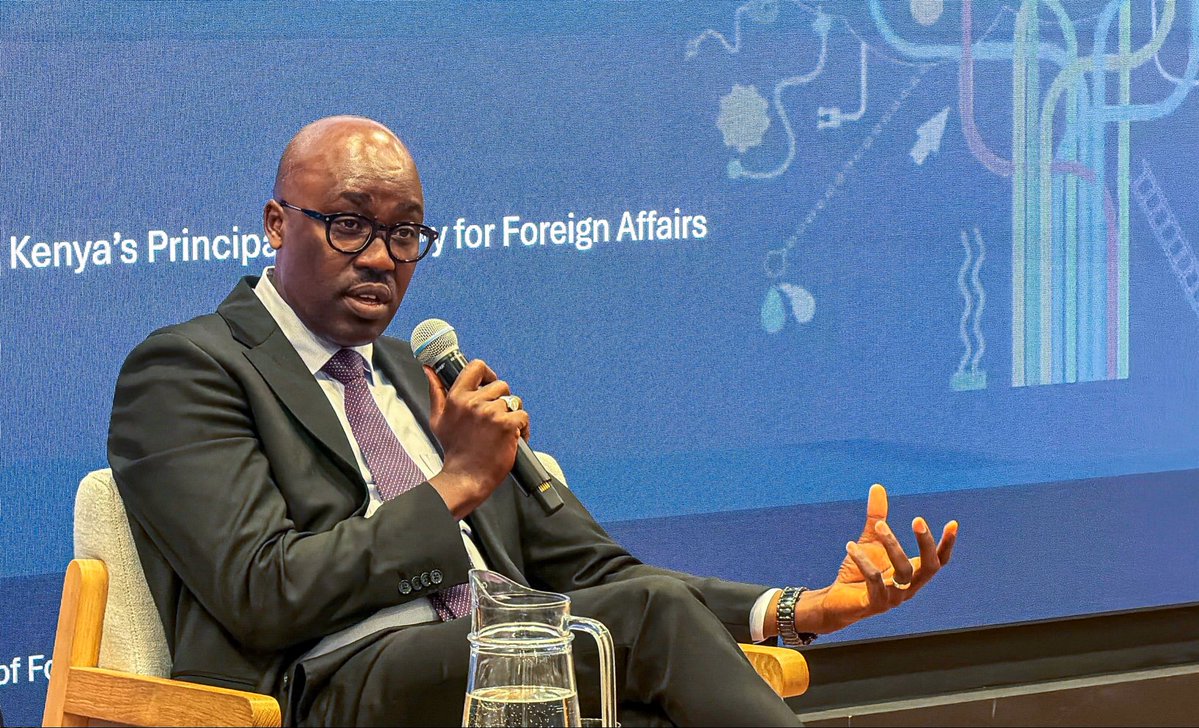SingoeiAKorir's tweet photo. Delivered a lecture at Australia’s Department of Foreign Affairs and Trade on “Reforming the International Financial Architecture and the Future of Development Cooperation.” Echoing President William Ruto’s remarks at the Africa Forward Summit, I challenged outdated narratives that continue to define Africa through the lens of need rather than potential. Africa, is not waiting to be rescued, it is a continent rich in ideas, resources and opportunity, ready to partner with countries that recognise its strategic value and invest in its future. @ForeignOfficeKE