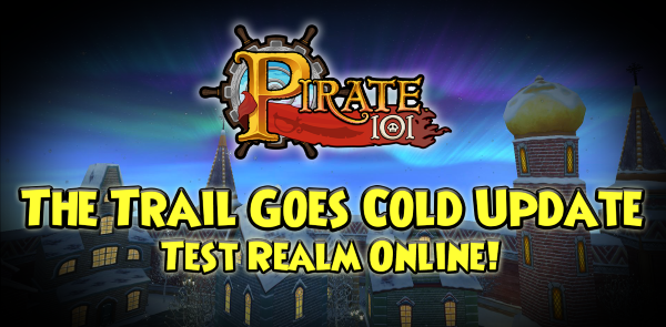 Pirate101's tweet photo. Test Realm is Now Online! 🏴‍☠️

Set sail and help us test the new world of Polaris in The Trail Goes Cold update! 🧊

Be sure to read through the update notes, then jump in and start exploring all the new content! 
https://t.co/mZiZZ8AFrz #Pirate101 https://t.co/2ziyMoy6nq