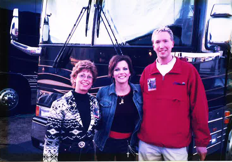 MORE1049's tweet photo. Happy Birthday today to the iconic Martina McBride!!!  Tune in next week for the chance to win tickets see Martina at the Clay County Fair Tuesday, September 15th!!  This photo was from Martina's first appearance at the fair in 2001. https://t.co/cM4rMvUNTS