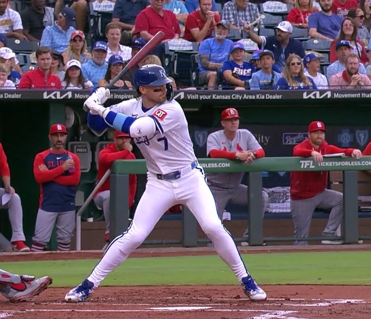 DavidNicho49523's tweet photo. After taking a stance close to the swing start position, with rhythm, the batter's posture and movements are controlled without conscious thought by the eyes and the proprioceptive and vestibular systems. Verbal commands are not needed, indeed harmful. https://t.co/vgMtdfAP7G