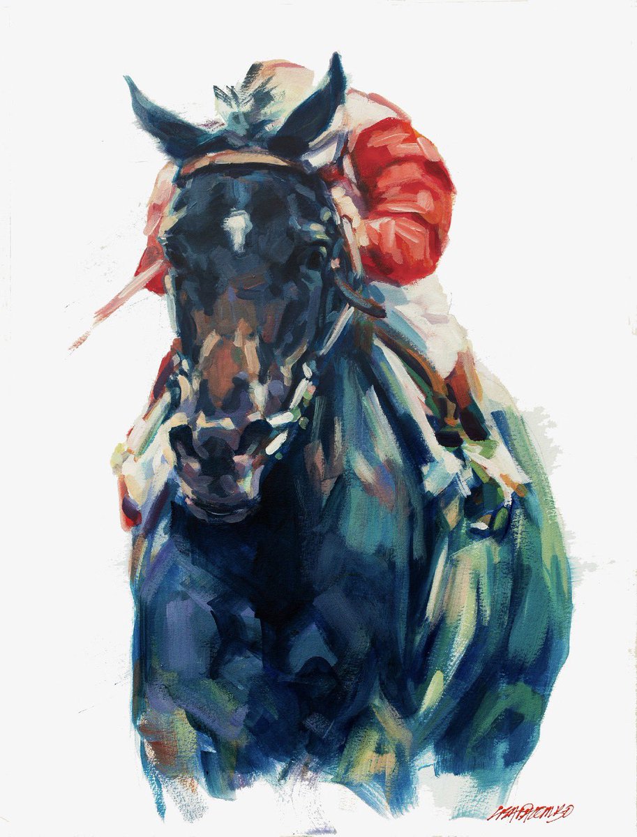 lisapalomboart's tweet photo. Come meet Jacinto Vasquez at my opening reception of โWhere Legends Runโ 8/6 (6-8pm) @ Spa Fine Art gallery, #Saratoga!
๐to exhibit is live 8/6 @ 9am https://t.co/8FosAyVD9c #wherelegendsrun #ruffian #jacintovasquez https://t.co/3mIvocYXvJ