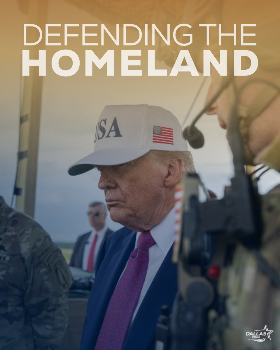 Mi2sKelly's tweet photo. Protecting the homeland requires strength at the border, readiness abroad, and vigilance at home.  President Trump is confronting threats before they reach American communities and ensuring the federal government’s first responsibility remains clearprotecting the American people https://t.co/OhuoqwUZjM
