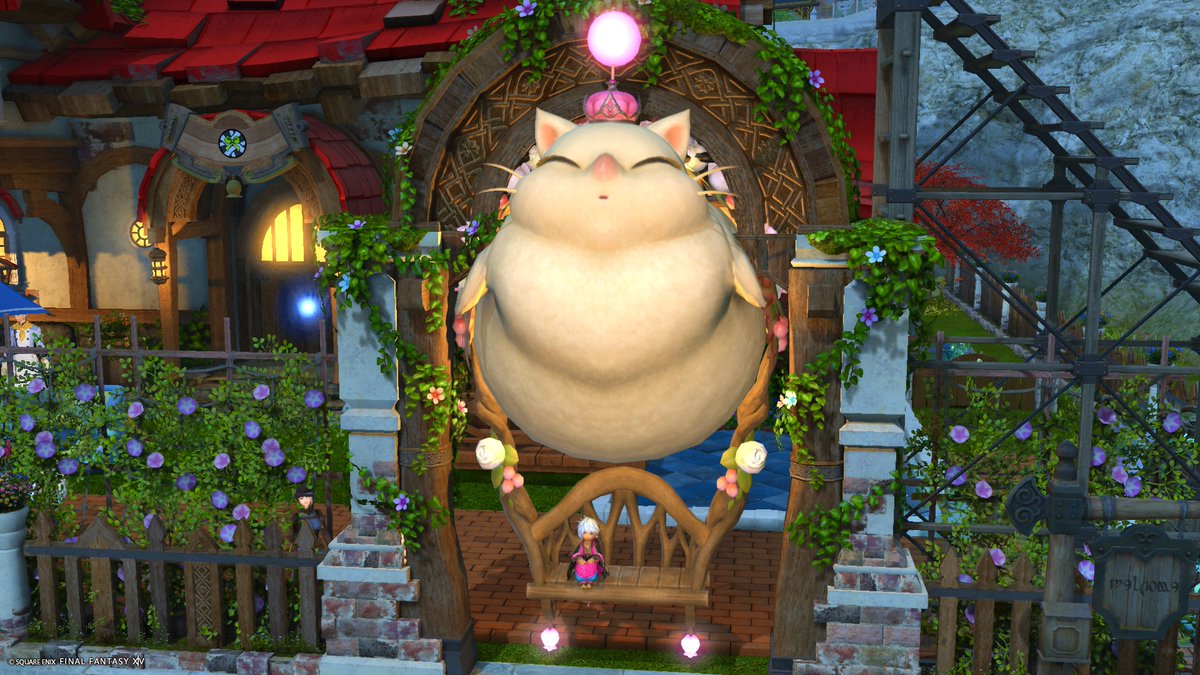 xxiroha_FF14xx's tweet photo. 昨日のお庭
FLから戻ったらかわいいお出迎えされて😊
#RuuN https://t.co/KCOxdbJTqu