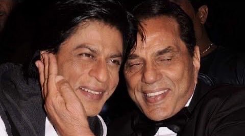 iamsrk2w1a's tweet photo. Rest in Peace Dharam ji. You were nothing short of a father figure to me… thank u for showering me with blessings and love the way you did. An inconsolable and irreplaceable loss to not just his family, but to cinema and film lovers world over. You a... https://t.co/HmTVlNPRWV