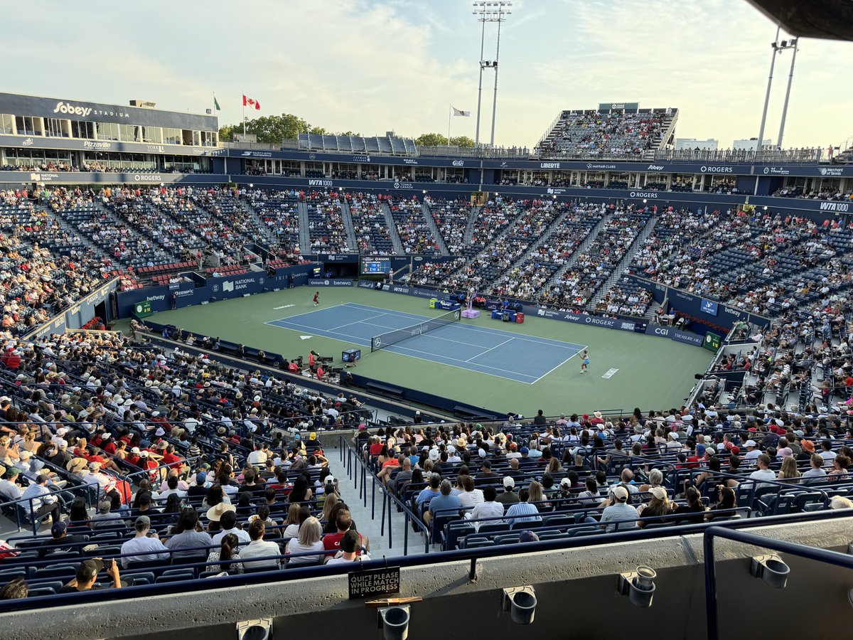 FureyAndrew's tweet photo. A real pleasure meeting Victoria Mboko this evening. What struck me most wasn’t her tennis résumé, but her humility, authenticity, and perspective. An outstanding ambassador for Canada. 

Proud that @nationalbank supports her and Canadian tennis. Wishing her every success 🎾 https://t.co/Trctxt8ZcU