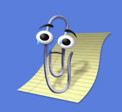 SohailMSayed's tweet photo. Added Clippy to my personal site. If you dismiss him he cries (until u click on him again)
https://t.co/EvTxTOuKx0 https://t.co/PchP6eFqbz