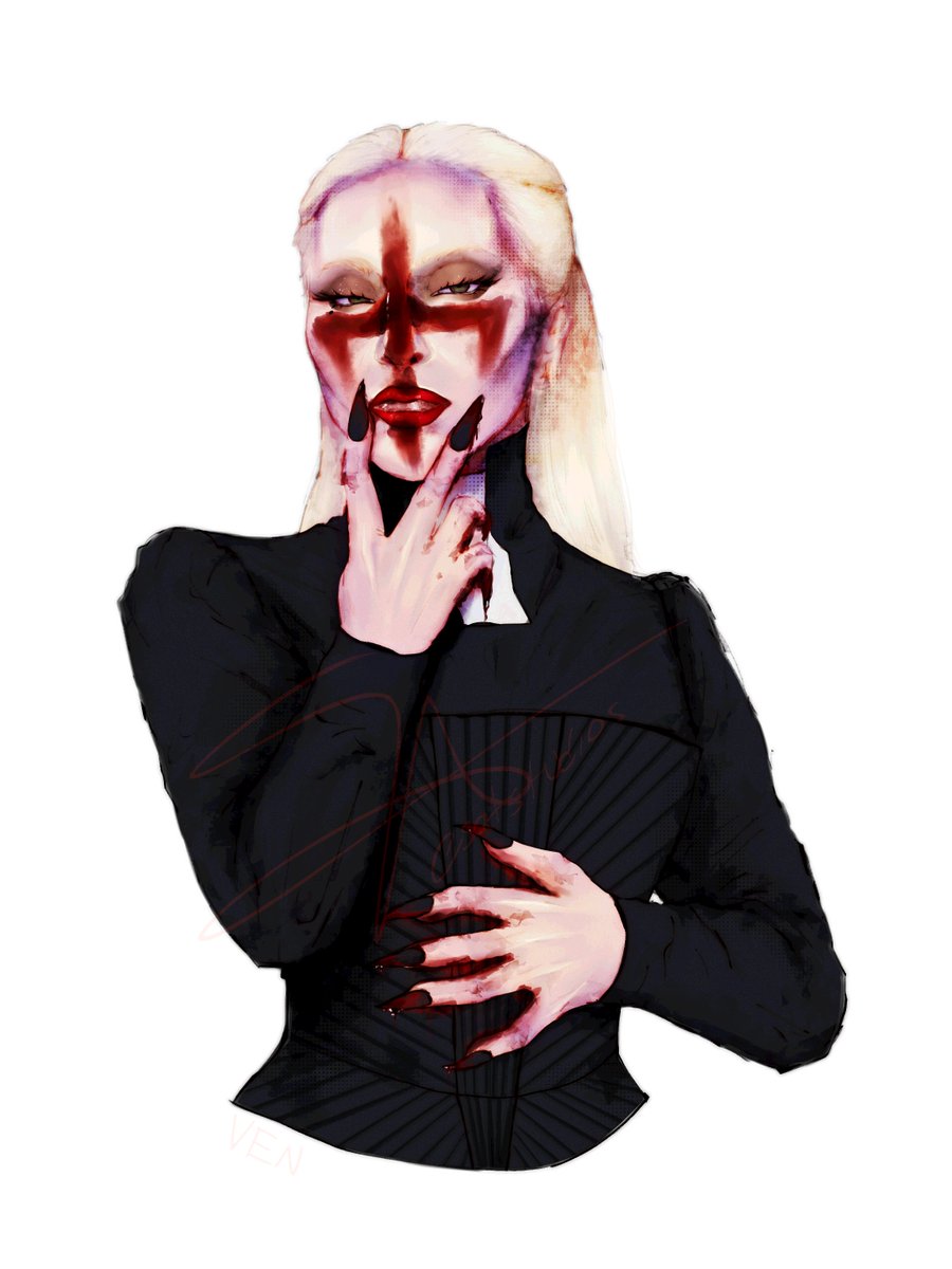 vampsonvenus's tweet photo. guess ill post my #ladygaga #thecountess art since yall are liking gay stuff 🦇 https://t.co/7gBEzgYGSZ