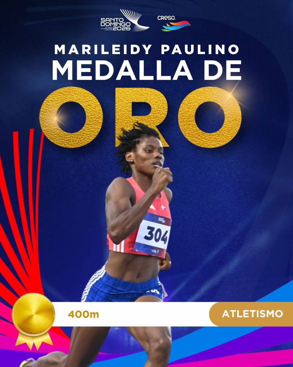 CRESOrd's tweet photo. LES DIJIMOS QUE UNA TORMENTA SE AVECINABA 🤩🥇

Bajo lluvia y rompiendo su propio récord Centroamericano🇩🇴🥇🤩

#DeErredePalMundo #YoSoyCRESO https://t.co/PRJyaMsM2m