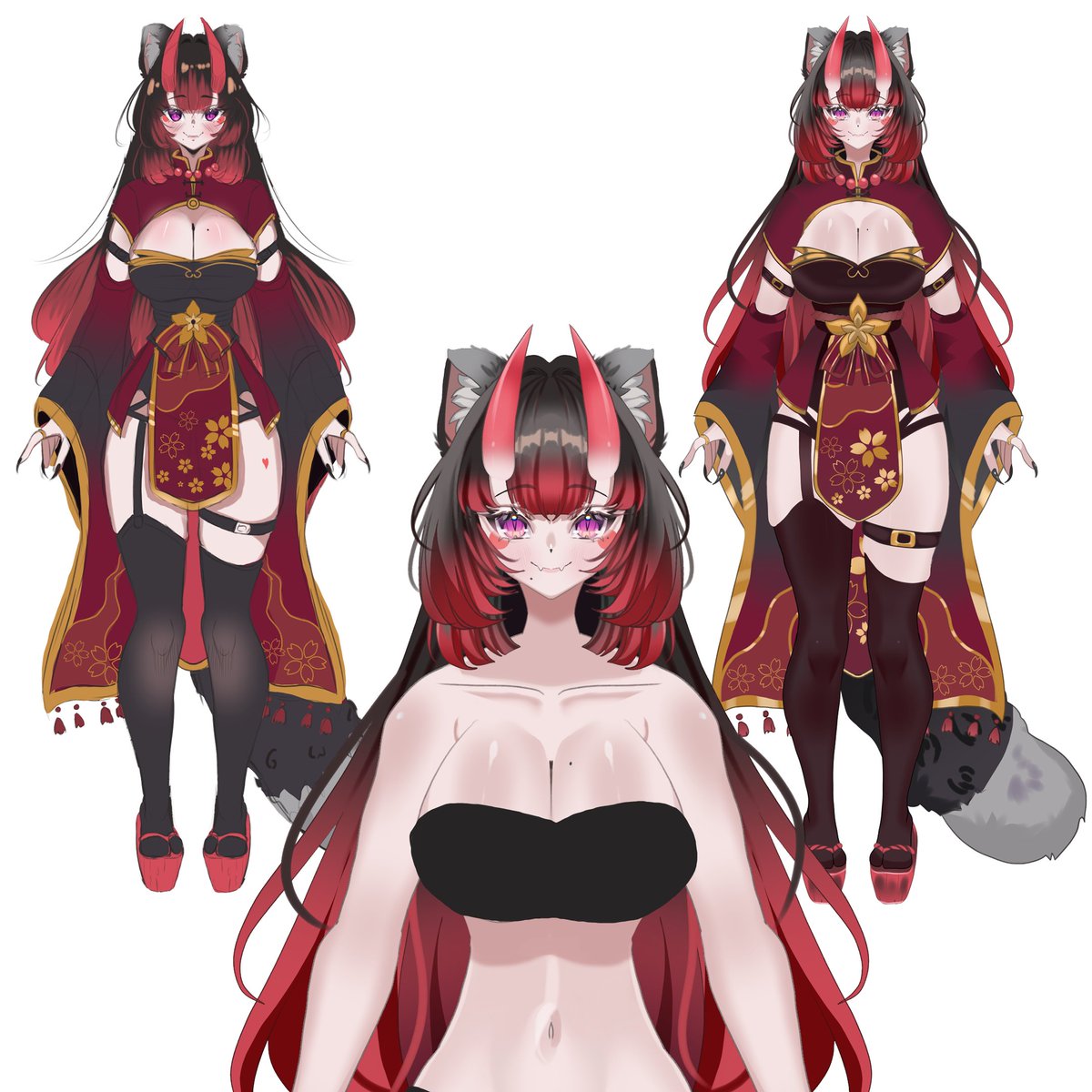 LulitaSailorVT's tweet photo. Proceso de comisión para @/Duber_VT 

me guta como ta quedando

#arte #vtuber https://t.co/WE3oM799xV