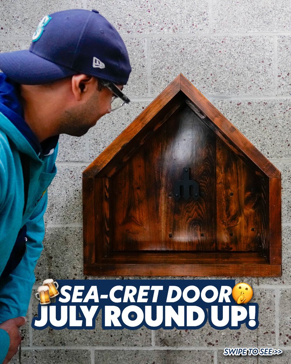 TMobilePark's tweet photo. Knock, knock... it’s July’s SEA-cret sips! https://t.co/QRv23lRkTq
