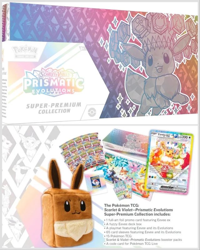 PokemonRestockr's tweet photo. 🚨Walmart Wednesday Drops in an Hour🚨

Below are all previous Walmart Wednesday Pokemon TCG Drops👇

🔥 Pokémon TCG product links:
Mega Evolution • Pitch Black ETB: https://t.co/fQ3bQVYf3y • Pitch Black Booster Bundle: https://t.co/ySbqqCUbQr • Pitch Black 3-Pack Blister: https://t.co/KUJcYq1gMK
• Chaos Rising ETB: https://t.co/AQ14zqbwfF • Chaos Rising Booster Bundle: https://t.co/fO7a8NWuV6 • Chaos Rising 3-Pack Blister: https://t.co/oxCz0vxfRX
Perfect Order • ETB: https://t.co/oxCz0vxfRX • Booster Bundle: https://t.co/I9XXkLzp2d • 3-Pack Blister: https://t.co/rc5uI94wZS
Special Collections • Charizard Special Collection: https://t.co/ytGAMEQXBy • Mega Greninja Premium Collection: https://t.co/FDgjgN24UD • Mega Zygarde Premium Collection: https://t.co/OSl5OlLPME
Prismatic Evolutions • Super-Premium Collection: https://t.co/psaYkj2aLZ • Bundle 2-Pack: https://t.co/9nws2epHMP
Scarlet & Violet • Destined Rivals ETB: https://t.co/2bpfJXv4AQ
Ascended Heroes • Bundle: https://t.co/JE9aV4cykk • Bundle 2-Pack: https://t.co/kd7JAtmyDA • Pin Collection: https://t.co/rAdSUBvFk2
Illustration Collections • First Partner Series 1: https://t.co/eKmdAKuWGq • First Partner Series 2: https://t.co/RahCyh6yUY
Tins • Mega Moonlit Tins: https://t.co/lCn1Mp0vR0 • Lumiose City Tins Display: https://t.co/PNl5SBB47A • Poké Ball Tins: https://t.co/R6gOigJVTk

#PokemonTCG #Pokemon #ad