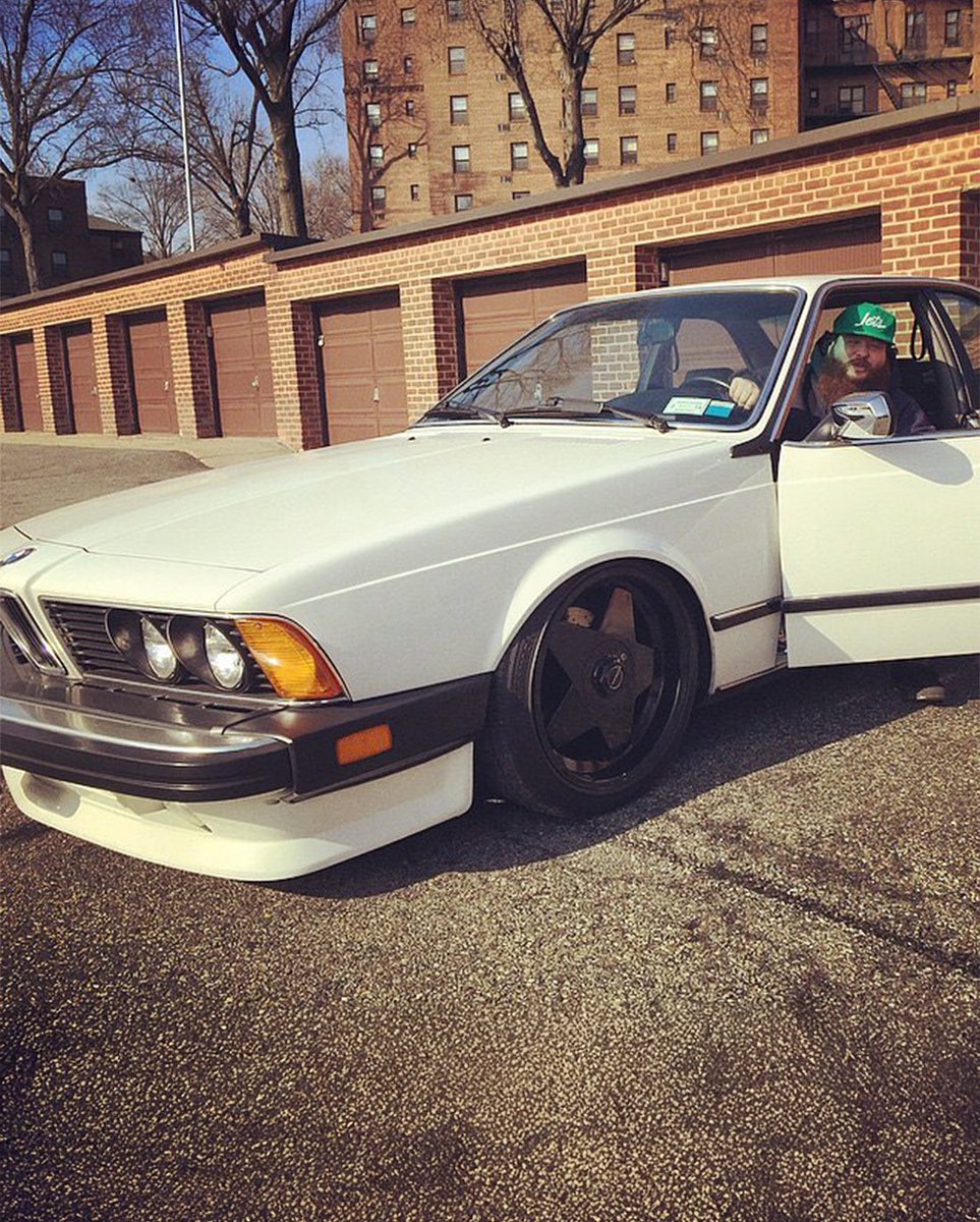 ComplexStyle's tweet photo. Action Bronson's custom offroad 1985 BMW CSi in 2012 vs Now 🔥 https://t.co/mGmu8OhW46