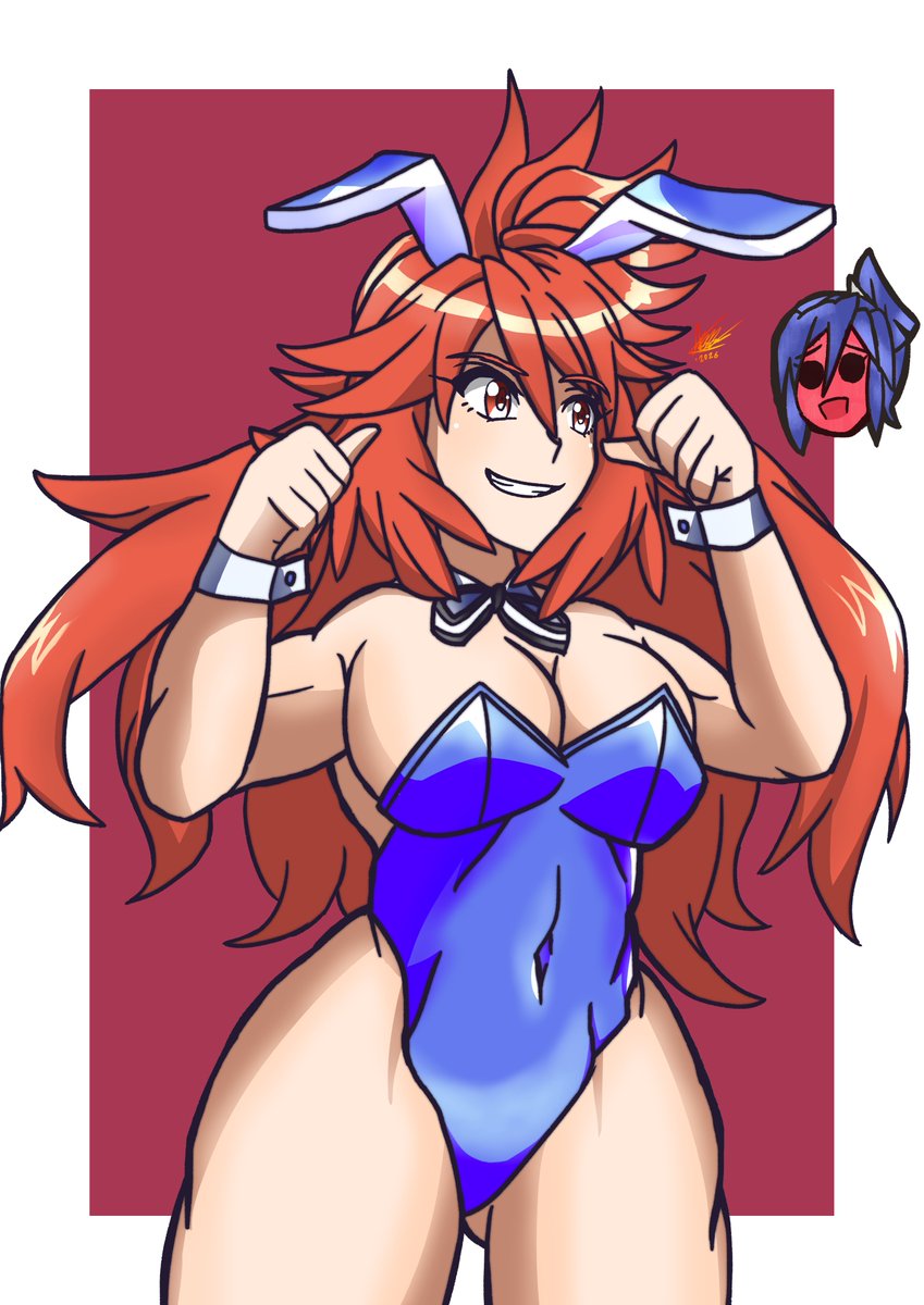 Giga2KS's tweet photo. #戦姫絶唱シンフォギア #シンフォギア #天羽奏 #バニーの日 #Symphogear 
先日、この絵を投稿するのを忘れていました。
I forgot to post this the other day. https://t.co/djCtcbZrxH