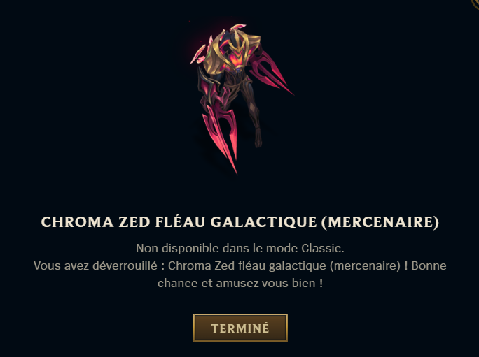 ZedKing_LoL's tweet photo. GALAXY SLAYER CHROMA BACK IN MYTHIC SHOP AFTER 3 YEARS!!
WOOOOOOOO https://t.co/3DmsCbIKBY
