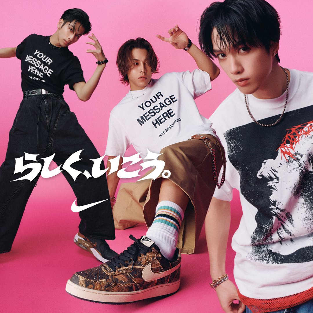 ABCMART_INFO's tweet photo. 【NIKE New Collection】THE RAMPAGE
NIKEのアーカイブデザインをベースに、
ブランドのDNAを現代のスタイルへアップデートしたコレクション、
自分らしい着こなしを楽しめるラインアップ。
商品の詳細は公式オンラインストアをチェック✅
https://t.co/SpP9hQPalc
#NIKE #yourmessagehere #therampage #RIKU #藤原樹 #長谷川慎 #abcmart #abcマート