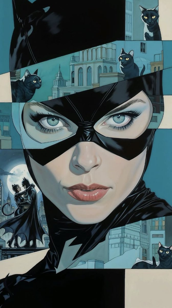KyleCatw's tweet photo. I will... catch you... without touch you... #Catwoman
#batcat https://t.co/UIjNaZfYIE