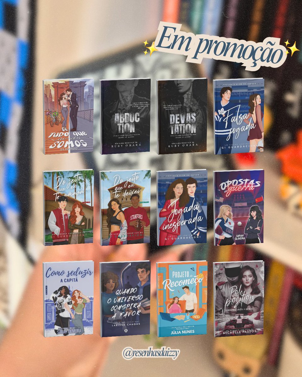 resenhasdaizzy's tweet photo. Já fizeram sua listinha para o ESK desse ano?? Pois bem, ele está logo ai e vim trazer uns livrinhos para vocês já ficarem de olho 💕💕

Autores, já comentem aqui quais livros de vocês que estaram no evento que eu quero saber 🤭🤭 https://t.co/pPAaJSqLbr