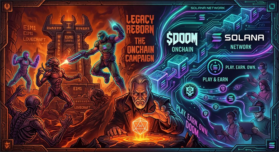 Supersonyk2's tweet photo. Legendary Doom designer Sandy Petersen is putting 33 years of campaign history onchain, giving the community the power to play, earn, and relive gaming history with $DOOM on Solana.

I played so many hours of this game in my younger days!

I'm proud to own a bunch of $DOOM tokens.

Thanks @SandyofCthulhu to bring this memory on Solana blockchain.
