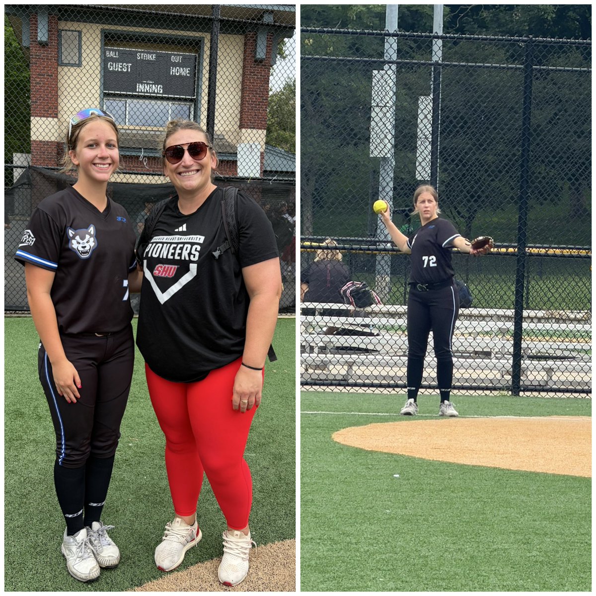 JovieThompson29's tweet photo. Today I had the pleasure of playing at the @NJPrideGold showcase today &amp; it was such a wonderful experience! Thank you to all the coaches Go team sparklers!🎆 @PUSoftball  @sacredheartsb @HCrossSB @UMassSoftball @RhodySoftball @EStateHuskies @CoachPenny_OLY https://t.co/s2tnUEVBgb