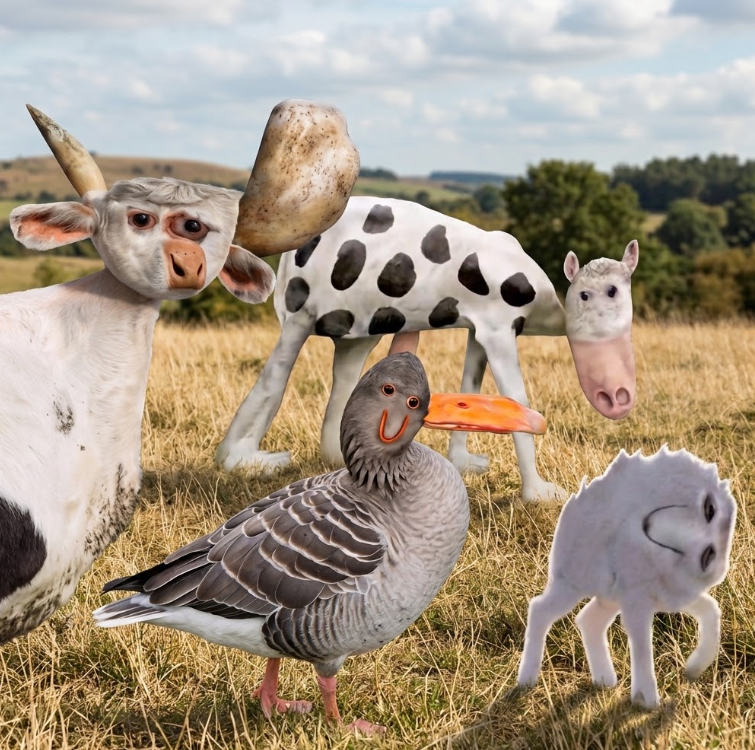 Vibez__Crypto's tweet photo. This is such a great narrative and with it being animal meta this deserves to run correctly.

There is a new trend going viral on twitter where you ask an ai to bring kids drawings to life,

All the animals literally look retarded and cursed as fuck

With over 1m views in under 12 hrs, this is the perfect time to run Tardimals