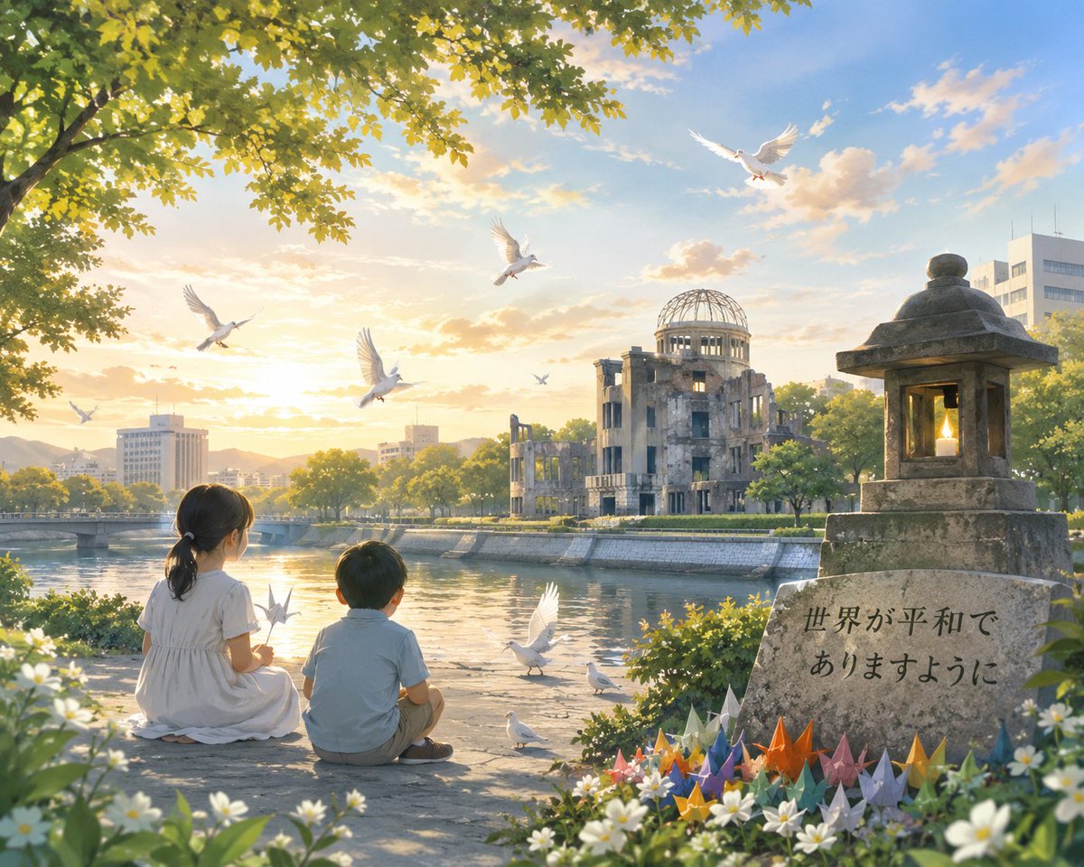 furusawa_kosaku's tweet photo. 命が重んじられ、平和な世界になりますように🕊️
2026.8.6 夏🌻
#forpeace https://t.co/t5S3Y4m3cR