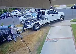 villamarJr's tweet photo. @foxladesk  Saw your story on car theft ring with unmarked white tow trucks. They got me this morning https://t.co/Tym1flJYAs