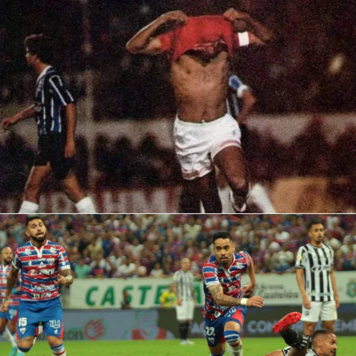 Noitedecopa's tweet photo. 🔎 VOCÊ SABIA? 🇧🇷

Apenas Internacional e Fortaleza possuem 100% de aproveitamento em classificações por mata-mata entre os principais clássicos estaduais do Brasil (que já tiveram pelo menos duas eliminatórias entre si), considerando apenas competições nacionais ou internacionais.

✅ INTERNACIONAL x GRÊMIO (GRENAL):
🔴 | 1988 | Brasileirão - Semifinal
🔴 | 1992 | Copa do Brasil - Quartas
🔴 | 1999 | Seletiva para a Libertadores - Oitavas
🔴 | 2004 | Sul-Americana - 2ª Fase
🔴 | 2008 | Sul-Americana - 1ª Fase

✅ FORTALEZA x CEARÁ (CLÁSSICO-REI):
🔵 | 2021 | Copa do Brasil - 3ª Fase
🔵 | 2022 | Copa do Brasil - Oitavas

📰 Noite de Copa | Dep. de Estatísticas