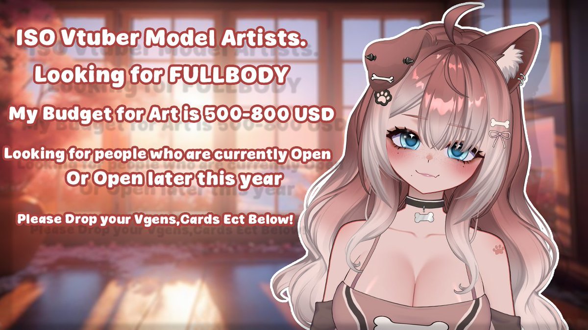 Pupbitey's tweet photo. <3 <3 Please let me see your work!
#Vtuber #Vtuberartist #vgen https://t.co/GfEK87x02g