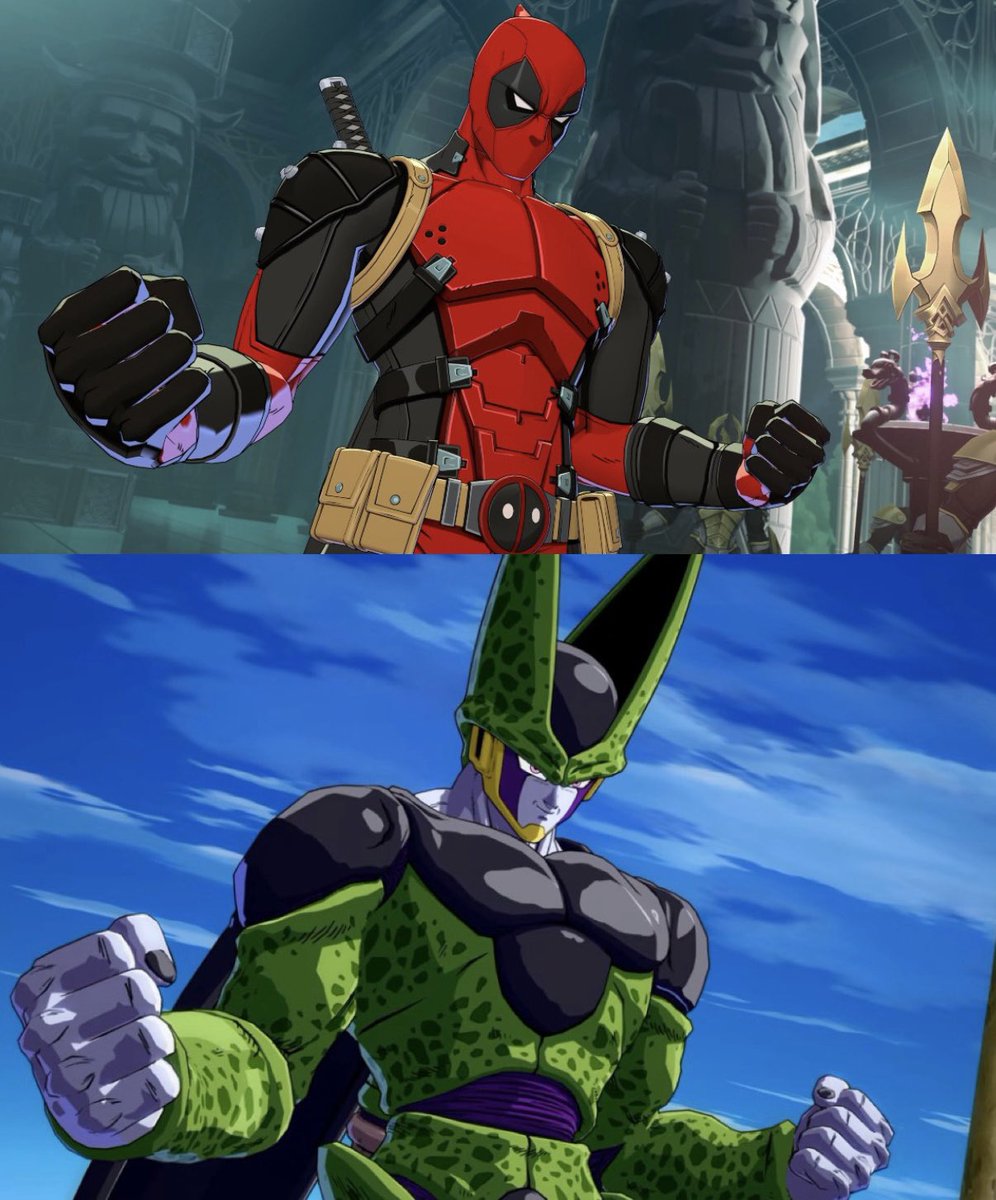 JetSetHan's tweet photo. I think this is best version of Deadpool we are ever getting in a fighting game https://t.co/FXgV0W2jQo