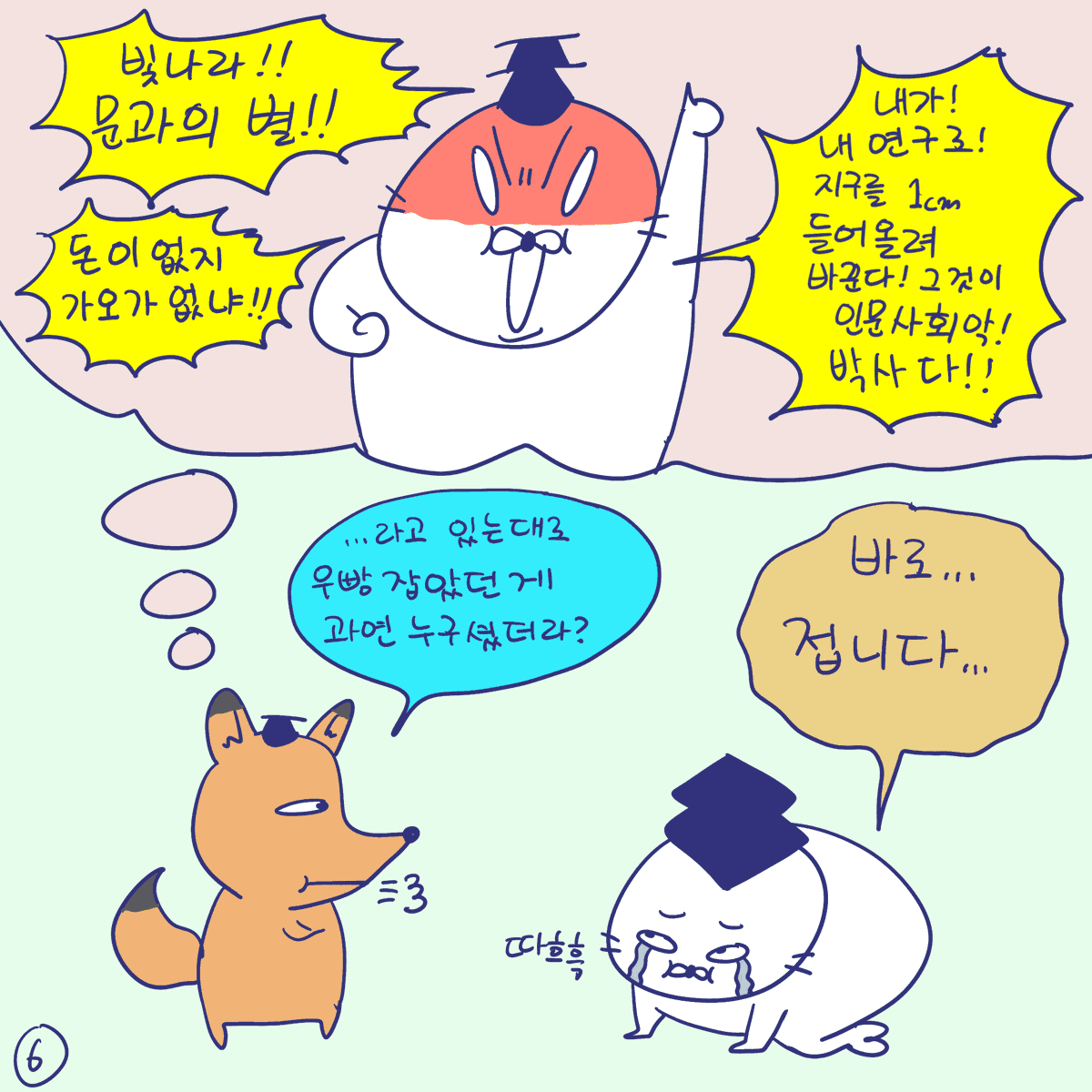 DBPIA's tweet photo. #듀선생의인생제반연구소 273화 앙팡테리블 졸업?! (2/3)
"대연구자의 길은 멀다!!"

#디비피아 #dbpia #디비피아ai #dbpiaai https://t.co/CCkY57L9P2