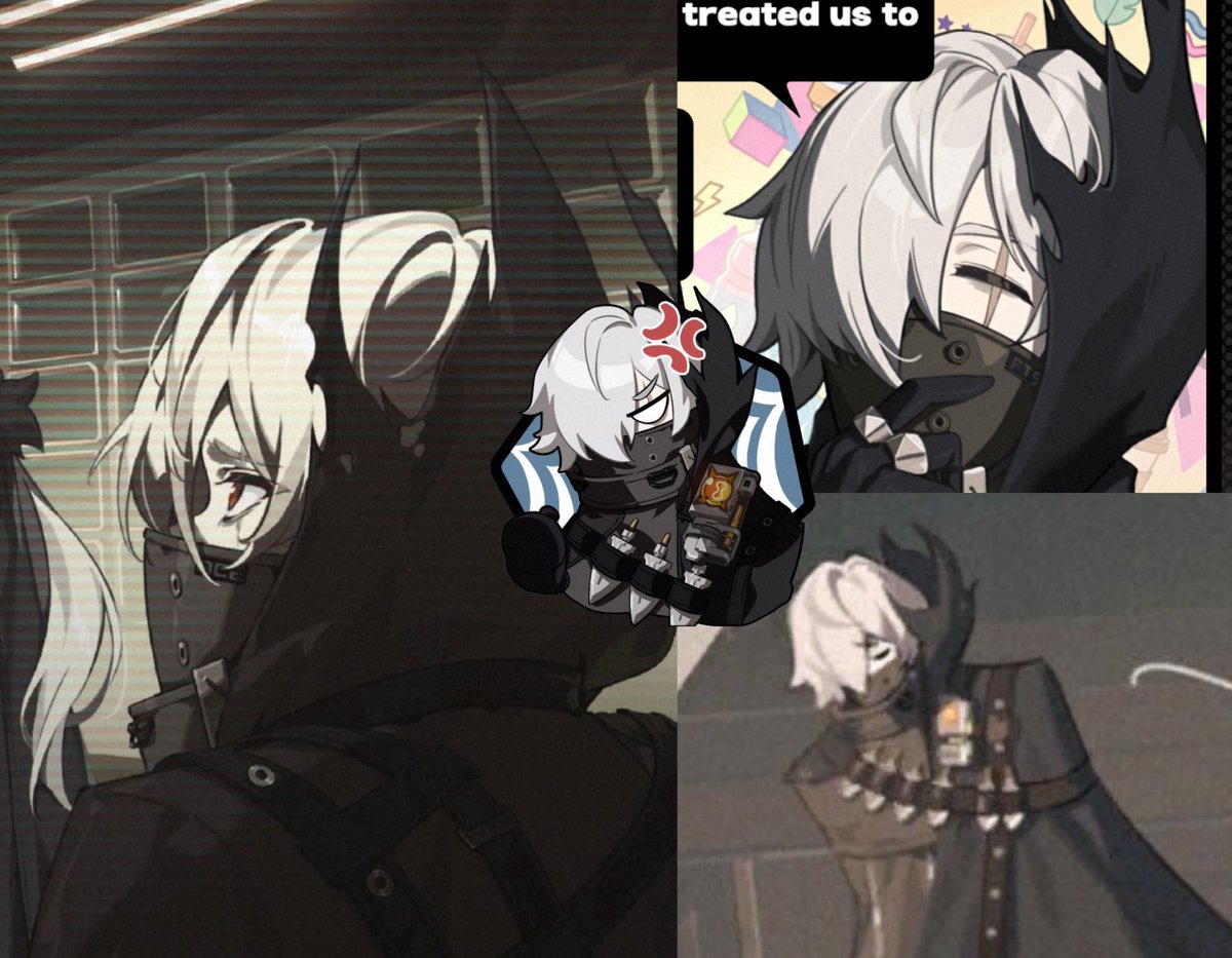 TimelyJoyous's tweet photo. My void hunter can’t possibly be this moe https://t.co/qCJsivyaK9