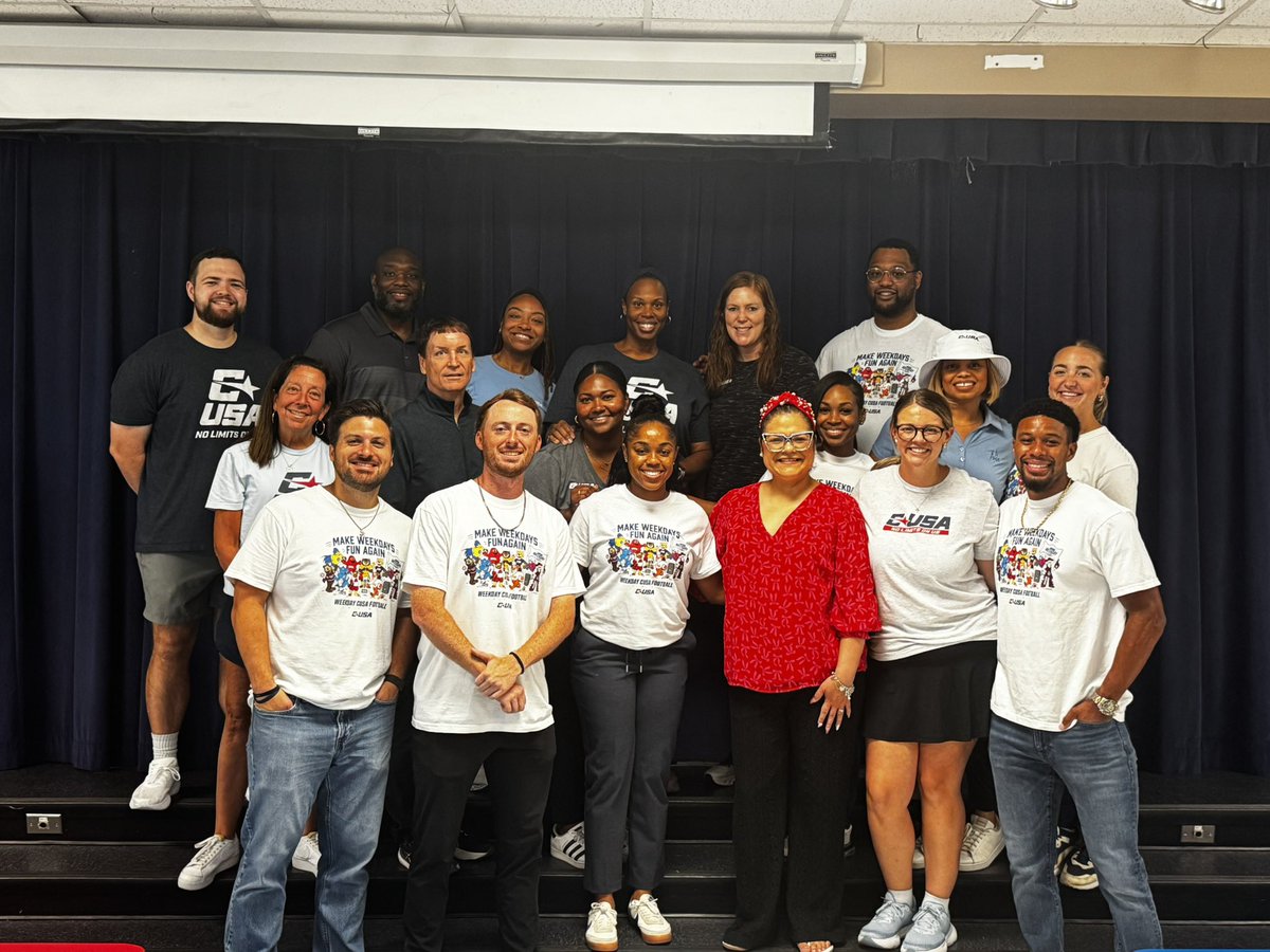 MGomez2k2's tweet photo. @ConferenceUSA Thank you dedicating time and serving  our @BrownElementary community. https://t.co/7M3eMfBqE3