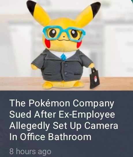 Homunculabra's tweet photo. "Use the picture of Pikachu dressed up as a little lawyer for this one" https://t.co/1oCyZa1Xnq