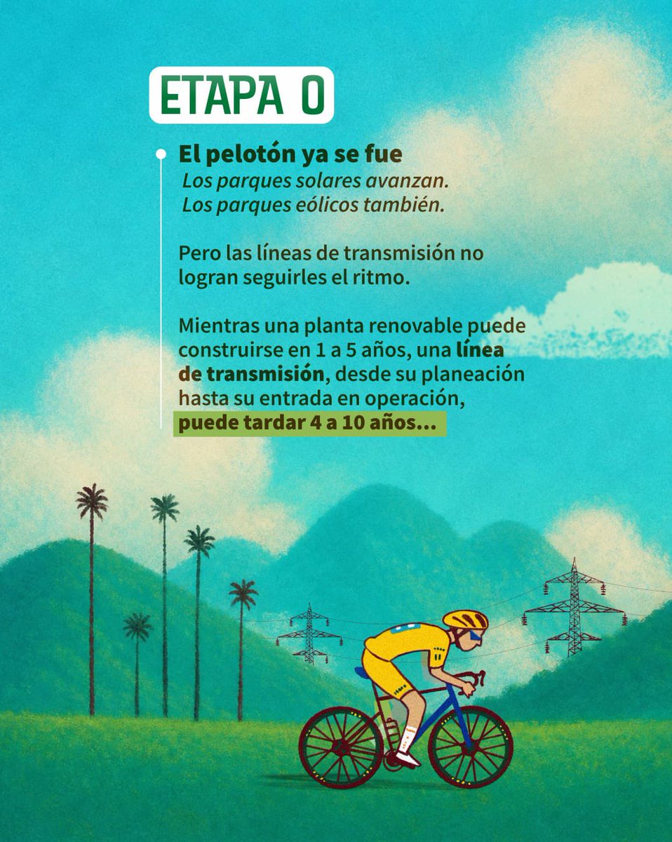 ANLA_Col's tweet photo. Años de planeación, miles de kilómetros recorridos y un compromiso real antes de que la energía eléctrica llegue a tu casa. ⚡🚵‍♀️ https://t.co/JH6E1RXVVv