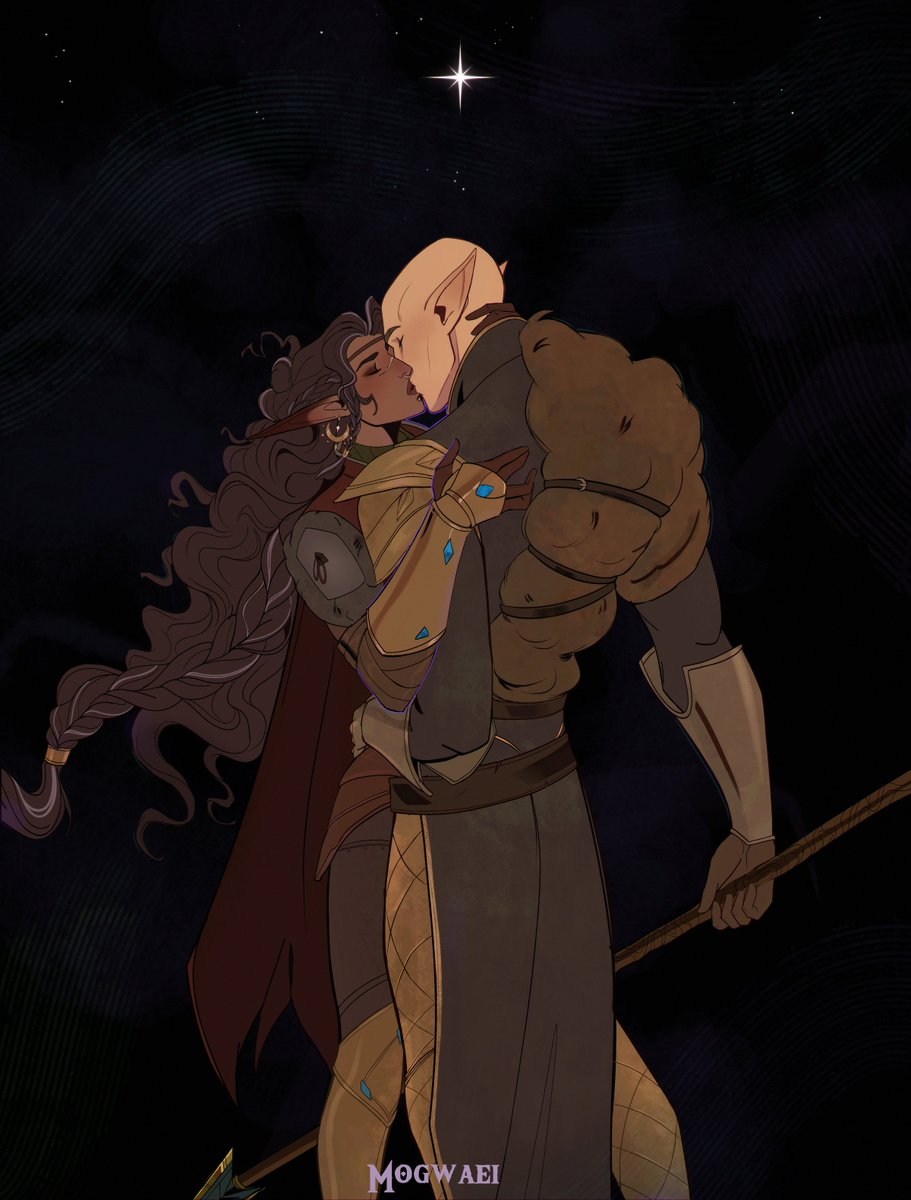 Mogwaei's tweet photo. The Dread Wolf's Errant Wish/Falling Star
#DragonAge https://t.co/6rGsyqx7Gl