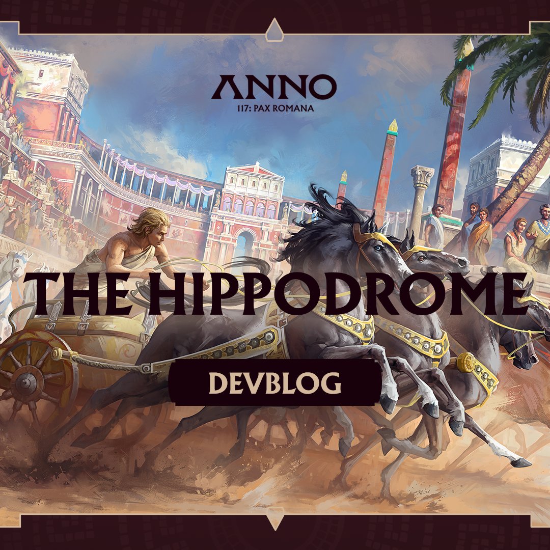 ANNO_EN's tweet photo. Your citizens demand a new monument, governor! And the races will do more than just satisfy your population's need for entertainment.

Learn all about the Hippodrome expansion for #Anno117PaxRomana in our DevBlog https://t.co/gXJk3H3HqO https://t.co/qQU09nYpSV