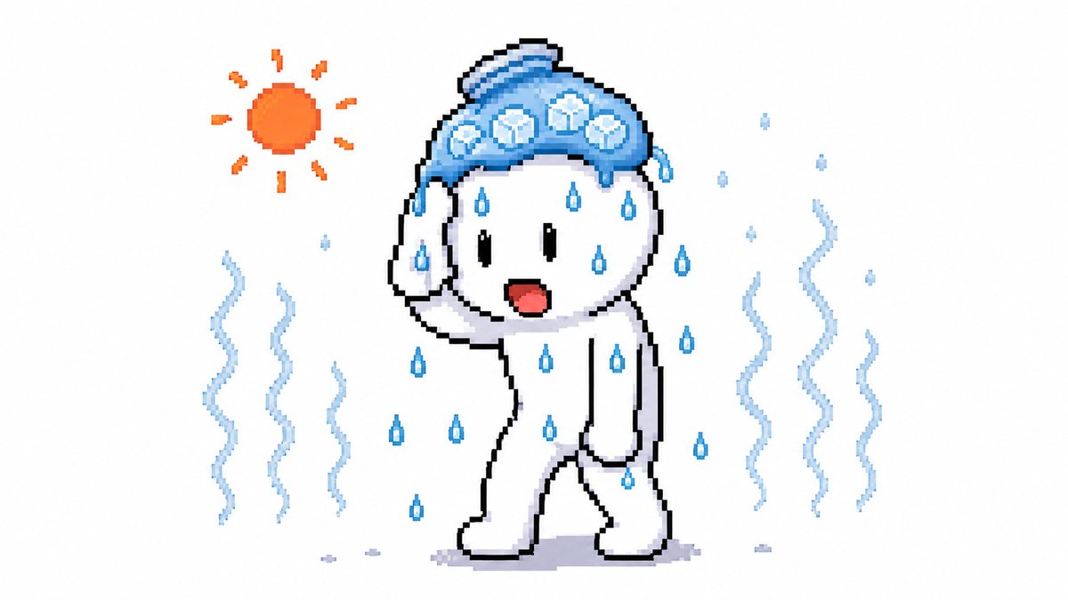 goods_support's tweet photo. おはようございます…
あちい…体力が…🥵💦

#企業公式が朝の挨拶を言い合う
#企業公式夏のフォロー祭り https://t.co/rnl0Dl1WBH