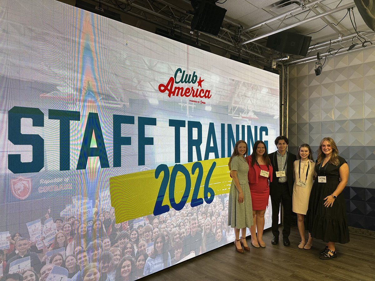 brooklinhall's tweet photo. This week I’ve been at Club America’s training with all of the new reps hired to save America! So excited to get to work!

@tpusastudents https://t.co/1eZPAU4KLt