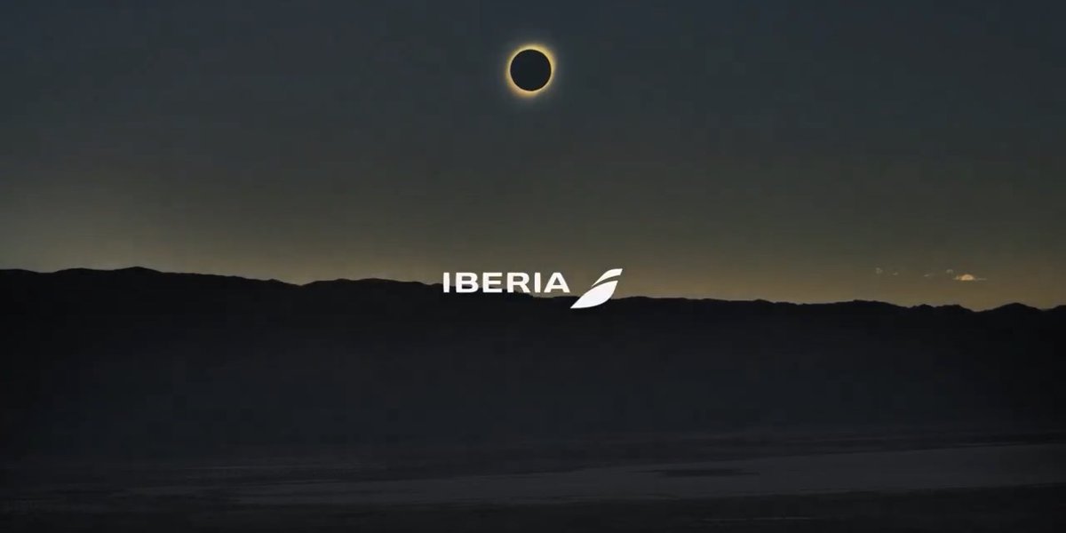CerfiaFR's tweet photo. 🇪🇸☀️✈️ FLASH | Un vol commercial a été mis en place par la compagnie Iberia pour pouvoir observer L’ÉCLIPSE solaire le 12 août, en étant dans les airs. Il sera au départ de Madrid. https://t.co/MnpXEEQ4Y5