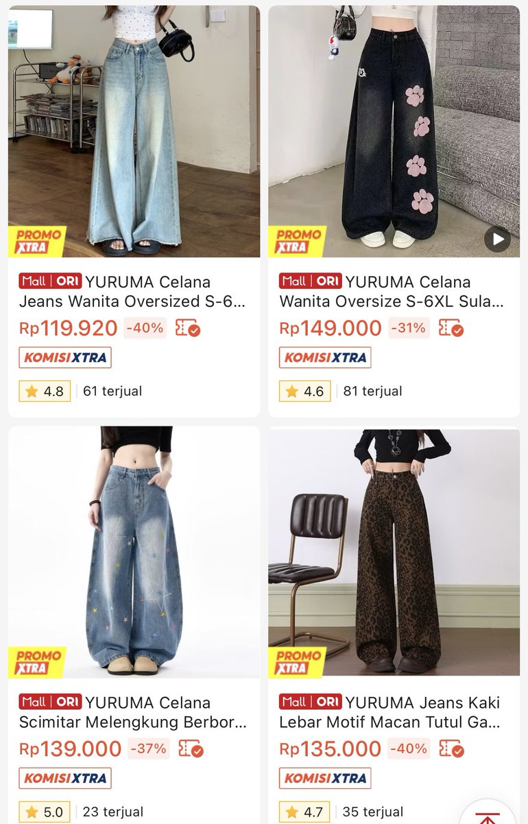 disenayu's tweet photo. murah bgtt 100rban udah dapat jeans lucuu🫶🏻 https://t.co/rI2FlVl5Uv