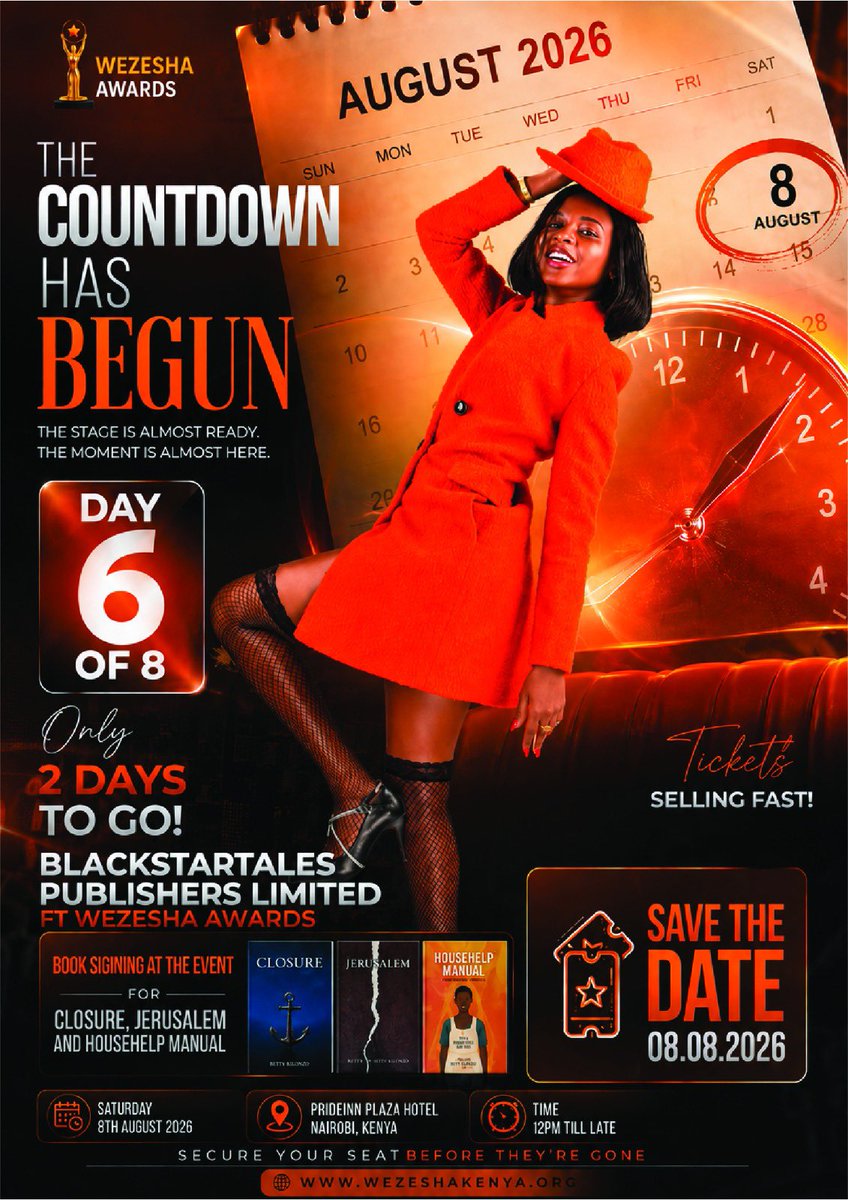 blackstartales's tweet photo. Welcome to Wezesha Awards for a meet, great and book signing with Betty Kilonzo! 

Tickets here: https://t.co/oVkmYgLz04 https://t.co/b3AnJ12LYq