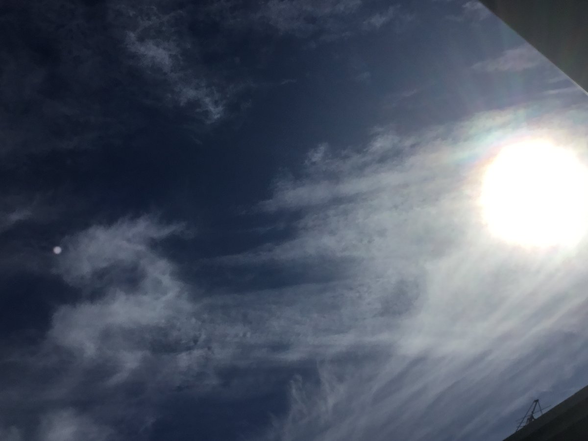 ItsAllATheatre's tweet photo. #GeoEngineering #TheDimming #Clouds #Cloudformations #StrategicAerosolInjection #Chemtrails #Documentary Photos taken just now of the sky.
https://t.co/uawYmY7nhR https://t.co/9j5jXNRfY1