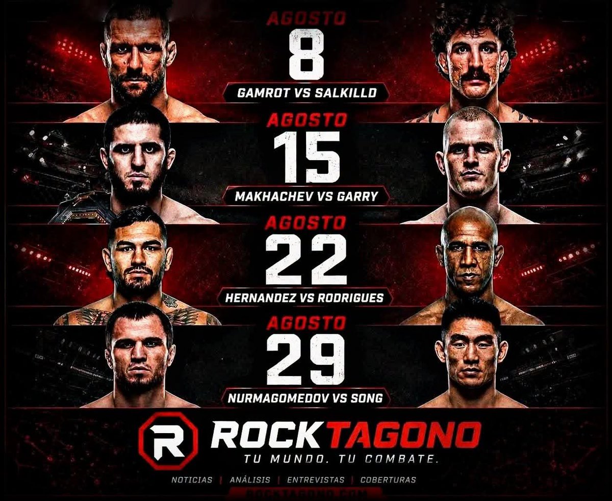 elrocktagono's tweet photo. AGENDA ✅ | Lo que se viene...🔥 https://t.co/C1v7Jq1amV